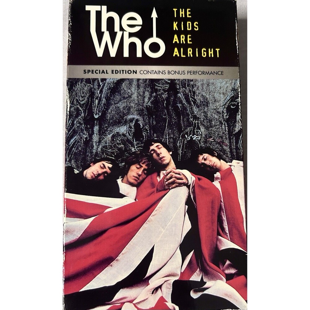 The Who - The Kids Are Alright VHS Special Edition - Contains Bonus Performances